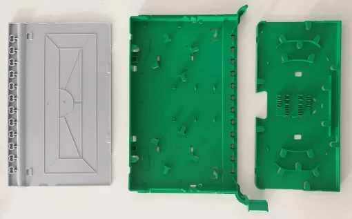 Патч-панель Abee оптическая 24 порта LC, для установки в стойку, без переходников и пигтейлов (OPP-LC24)